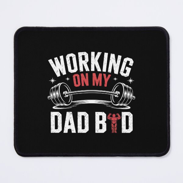 Item preview, Working on my dad bod - gym workout father's day  designed and sold by FadeOfThrone.