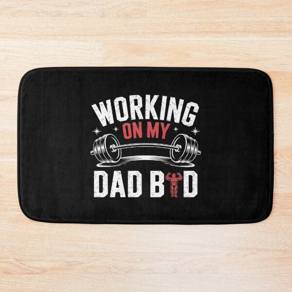 Item preview, Working on my dad bod - gym workout father's day  designed and sold by FadeOfThrone.