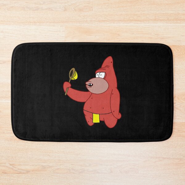 Item preview, Caveman Patrick Holding Jellyfishing Net  designed and sold by mengematikon.