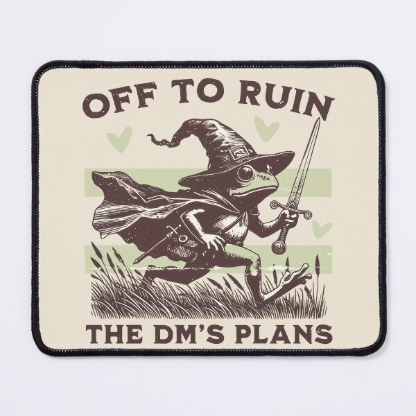 Item preview, Funny DnD Shirt - Off to Ruin the DM's Plans designed and sold by thudoando.