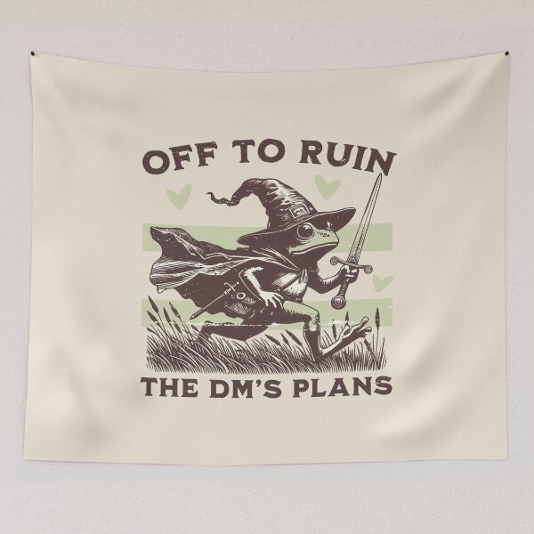 Item preview, Funny DnD Shirt - Off to Ruin the DM's Plans designed and sold by thudoando.