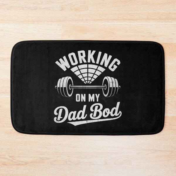 Item preview, Working on My Dad Bod Dad Bod Gym Fitness Father's Day  designed and sold by FadeOfThrone.