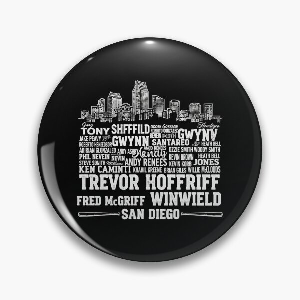Item preview, San Diego Baseball Team All Time Legends City Skyline  designed and sold by Diosaurrr123.
