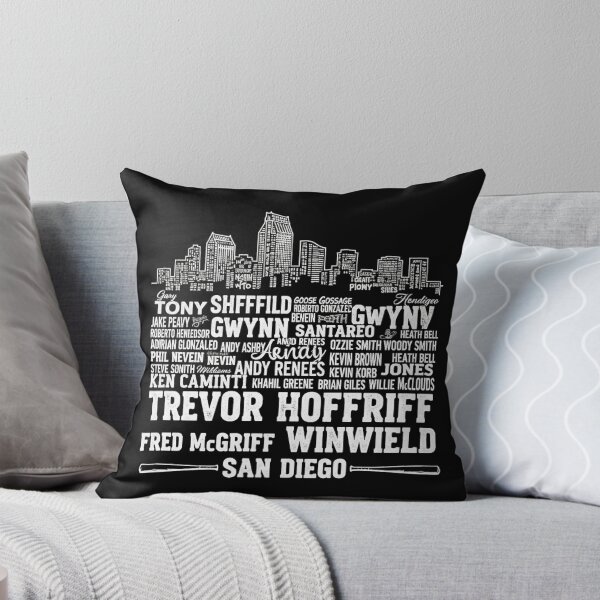 Item preview, San Diego Baseball Team All Time Legends City Skyline  designed and sold by Diosaurrr123.