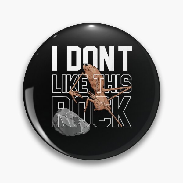 Item preview, I Don't Like This Rock Marcus The Worm Funny Meme designed and sold by ivotee.