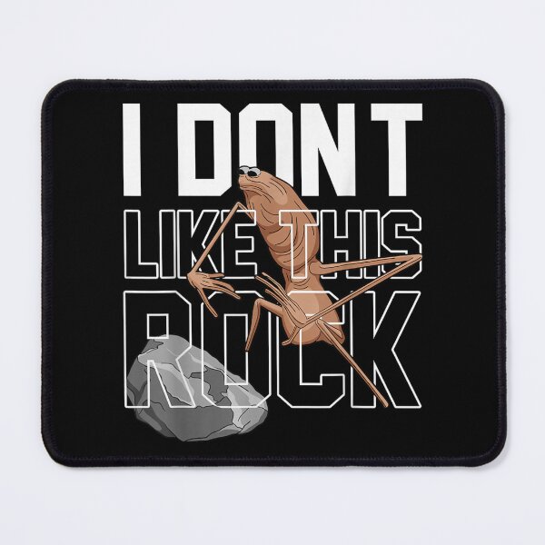 Item preview, I Don't Like This Rock Marcus The Worm Funny Meme designed and sold by ivotee.