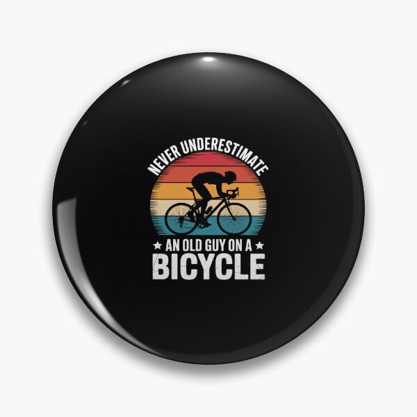 Item preview, Never Underestimate An Old Guy On A Bicycle Cycling 4  designed and sold by SyntaxClaw.