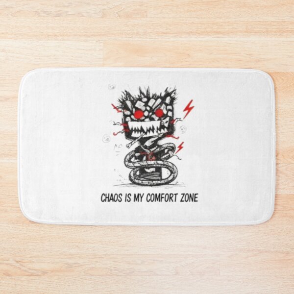 Item preview, Chaos is my comfort zone - Doodle Art designed and sold by Maad Store.