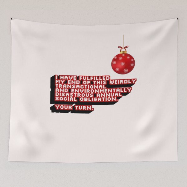 Item preview, Anti Christmas Social Obligation 02 designed and sold by creativerooney.