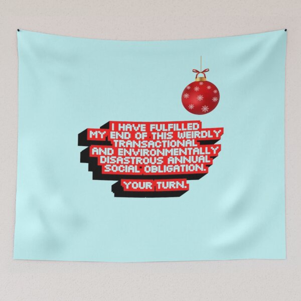 Item preview, Anti Christmas Social Obligation 03 designed and sold by creativerooney.
