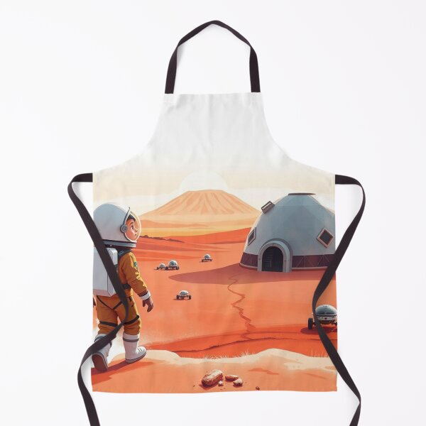 Item preview, Mars Mission Kids – Minimal  Space Illustration designed and sold by HappySproutArt.