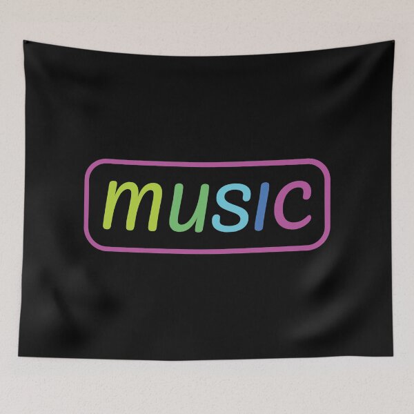 Item preview, Music neon colors designed and sold by DanceDeck.