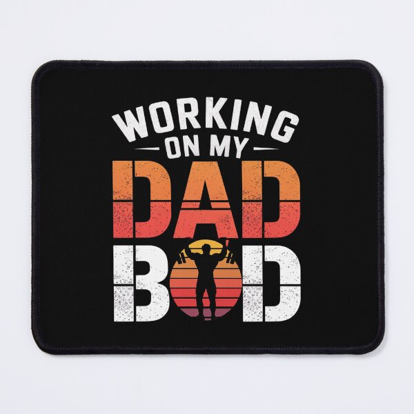 Item preview, Working On My Dad Bod Weightlifting Fitness Gym Fathers Day designed and sold by FadeOfThrone.