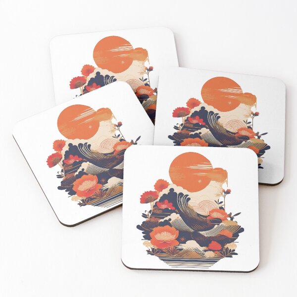 Item preview, Rising Sun Calm - Japanese Art designed and sold by RockitBaby.