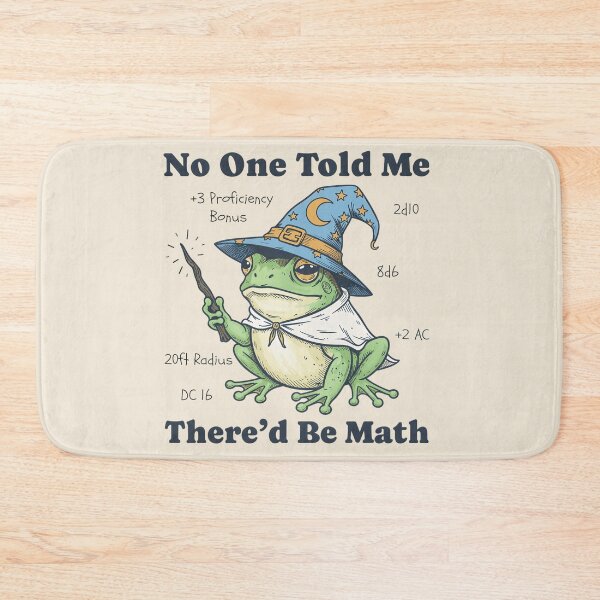 Item preview, No One Told Me There’d Be Math Classic T-Shirt designed and sold by thudoando.