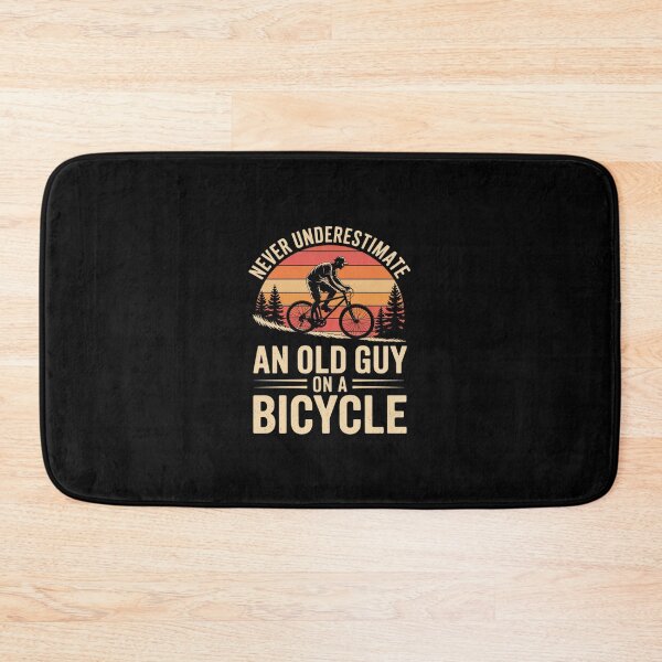 Item preview, Never Underestimate An Old Guy On A Bicycle Cycling 7  designed and sold by SyntaxClaw.