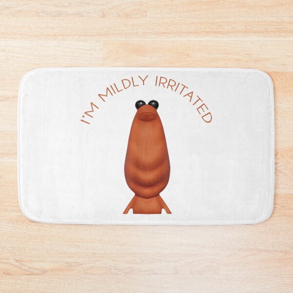 Item preview, I'm Mildly Irritated Marcus The Worm Funny Meme designed and sold by ivotee.
