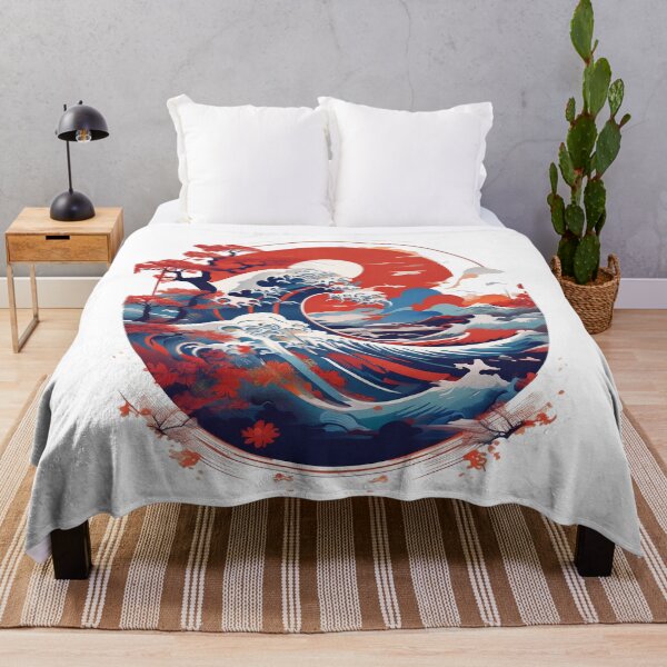 Item preview, Lotus Temple - Japanese Art designed and sold by RockitBaby.