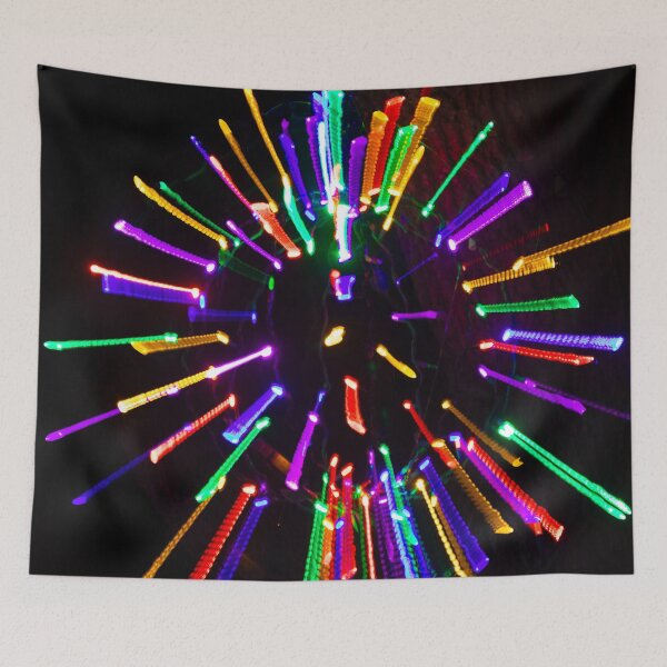Item preview, Christmas Tree Light Apple Abstracts X136 designed and sold by RichFrancoCars.