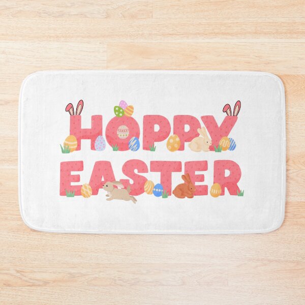 Item preview, Happy Easter Bunny Typography designed and sold by DariaOltes.