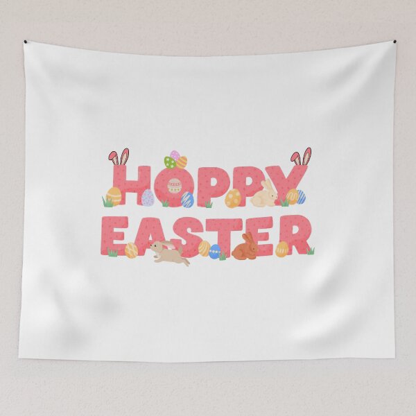 Item preview, Happy Easter Bunny Typography designed and sold by DariaOltes.