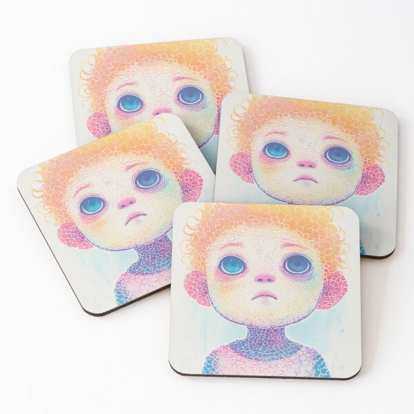 Item preview, Sad child with colorful skin texture designed and sold by Mianku | Für das Leben.