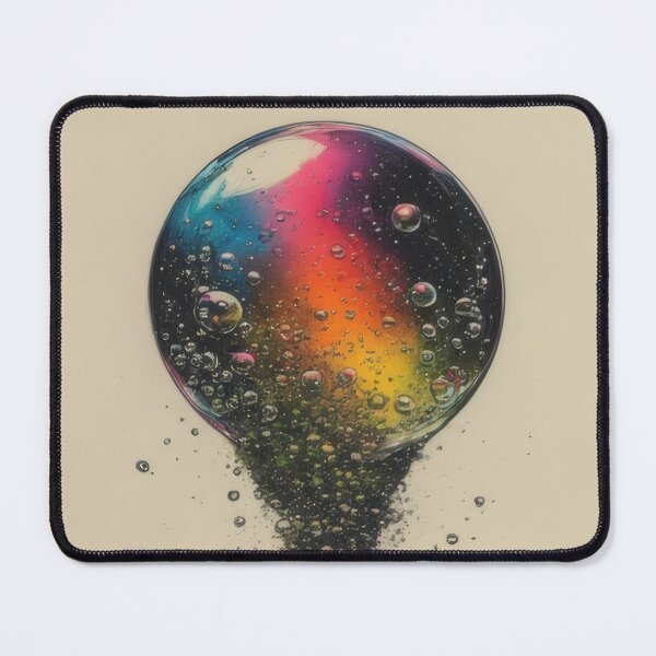 Item preview, Pouring a rainbow into a wine glass designed and sold by Mianku | Für das Leben.