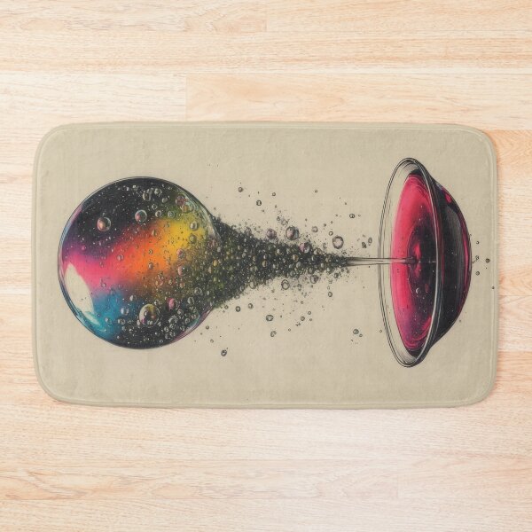 Item preview, Pouring a rainbow into a wine glass designed and sold by Mianku | Für das Leben.