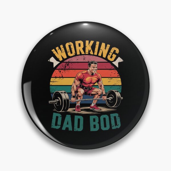 Item preview, Working On My Dad Bod Weightlifting Fitness Gym Fathers Day 3  designed and sold by FadeOfThrone.