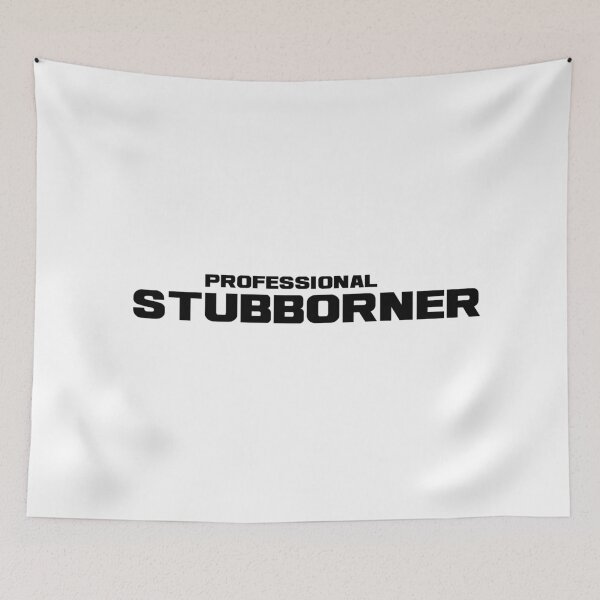 Item preview, Professional Stubborner, Unique designed and sold by villacreativa.