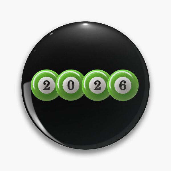 Item preview,   Bingo 2026 New Year, Happy New Year Welcome 2026, It's a 2026 Bingo Balls designed and sold by KolorellaS.