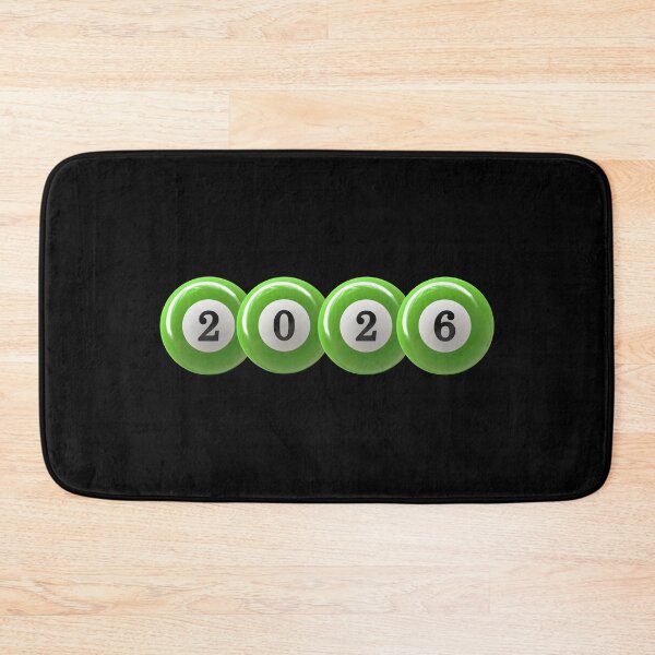Item preview,   Bingo 2026 New Year, Happy New Year Welcome 2026, It's a 2026 Bingo Balls designed and sold by KolorellaS.