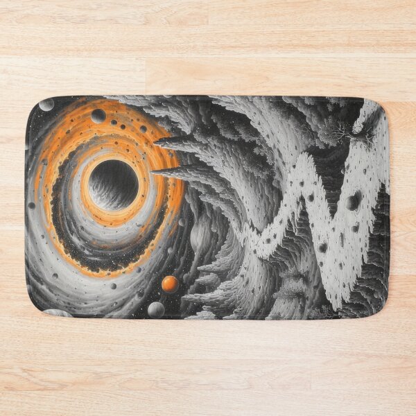 Item preview, Cosmic landscape with celestial bodies and canyon designed and sold by Mianku | Für das Leben.