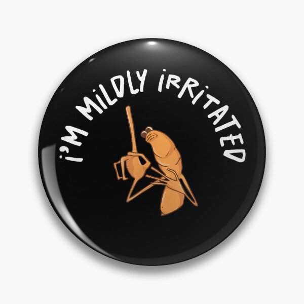 Item preview, I'm Mildly Irritated Marcus The Worm Funny Meme designed and sold by ivotee.