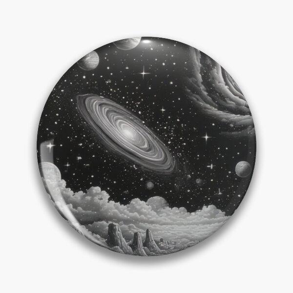 Item preview, Cosmic landscape with celestial bodies designed and sold by Mianku | Für das Leben.