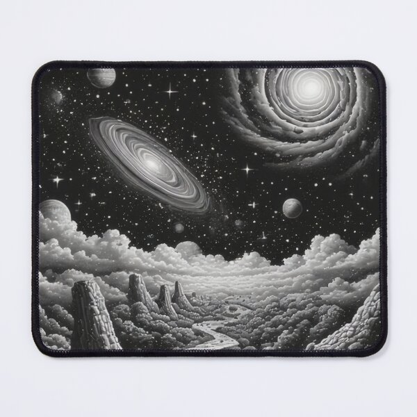 Item preview, Cosmic landscape with celestial bodies designed and sold by Mianku | Für das Leben.