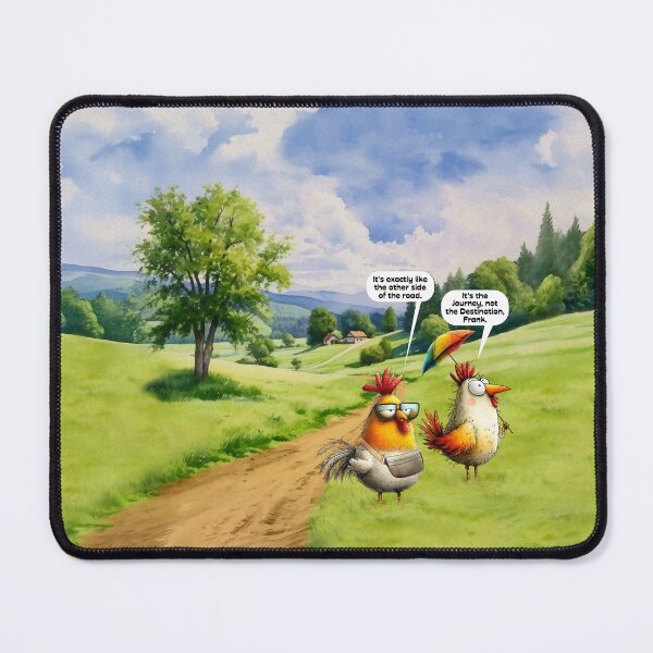 Item preview, It's the Journey, Not the Destination, Chicken designed and sold by SirLeeTees.