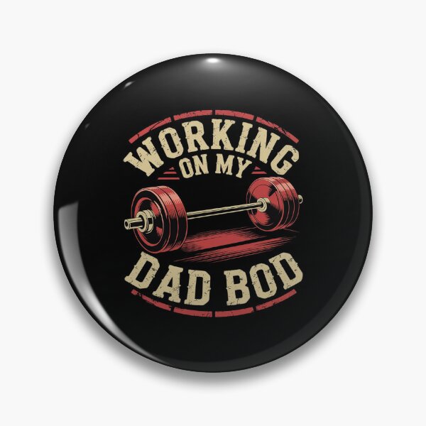 Item preview, Working On My Dad Bod Weightlifting Fitness Gym Fathers Day 7  designed and sold by FadeOfThrone.