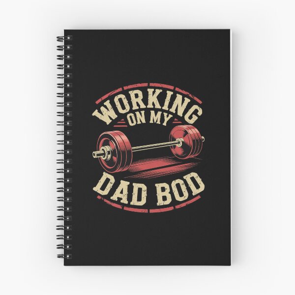 Item preview, Working On My Dad Bod Weightlifting Fitness Gym Fathers Day 7  designed and sold by FadeOfThrone.