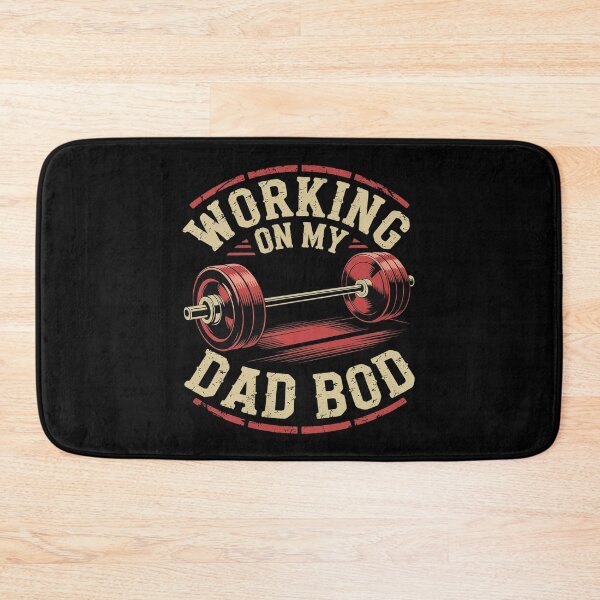 Item preview, Working On My Dad Bod Weightlifting Fitness Gym Fathers Day 7  designed and sold by FadeOfThrone.