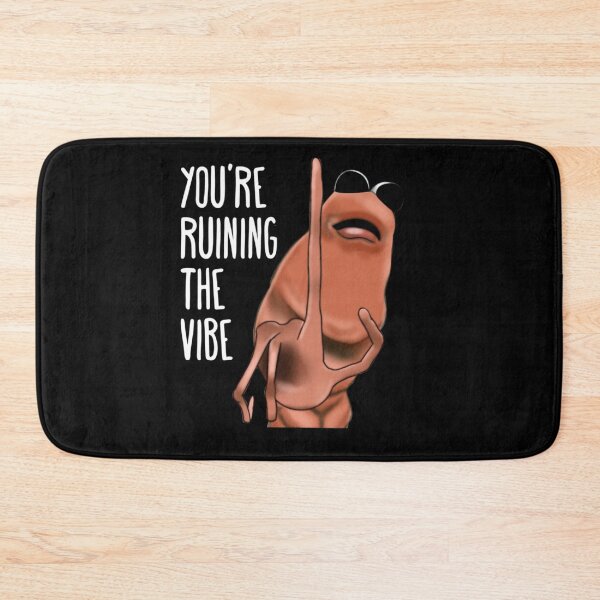 Item preview, Marcus The Worm You're Ruining The Vibe Funny Meme designed and sold by ivotee.