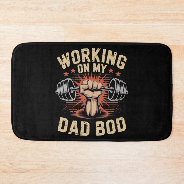 Item preview, Working On My Dad Bod Weightlifting Fitness Gym Fathers Day5  designed and sold by FadeOfThrone.