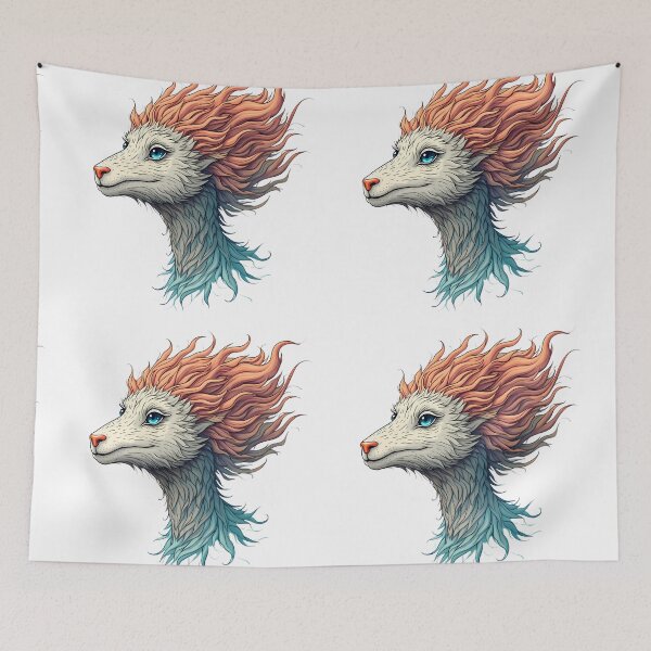 Item preview, Cat Vivid Expressions Passion Arts Graphics Colors designed and sold by ART ATTACK ZONE.