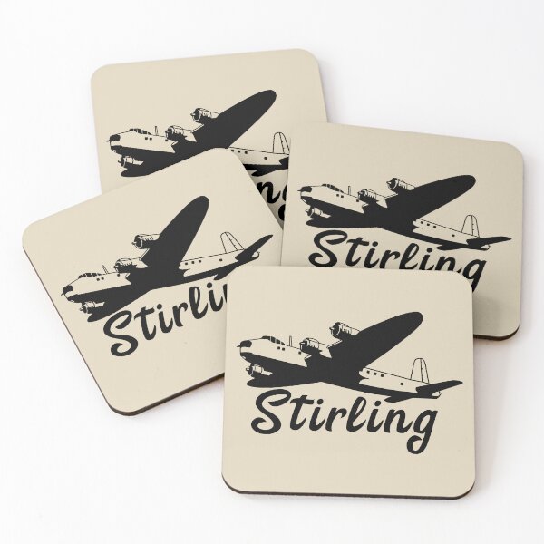 Item preview, Short Stirling British WW2 Heavy Bomber Plane Flying designed and sold by MilitaryMart.