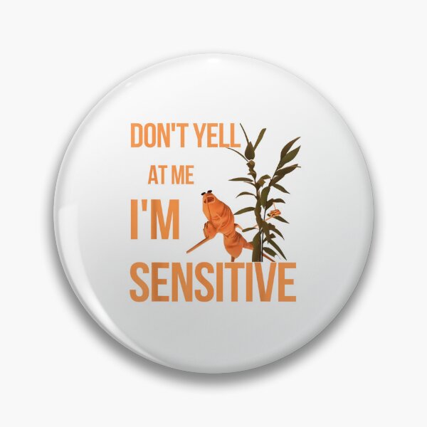 Item preview, Marcus The Worm I’m Sensitive Funny Meme Brain Rot designed and sold by ivotee.