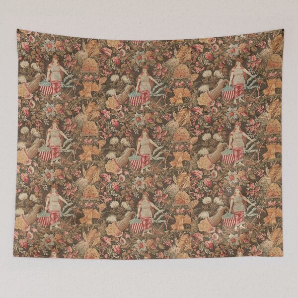 Item preview, Miss Liberty USA Flag Quilt designed and sold by AnimaliaStar.