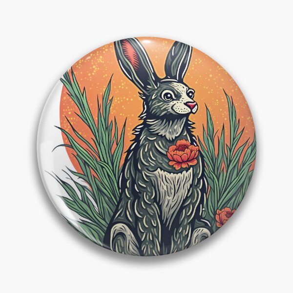Item preview, Rabbit Vivid Expressions Passion Arts Graphics Colors designed and sold by ART ATTACK ZONE.