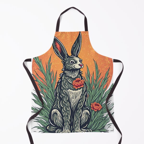 Item preview, Rabbit Vivid Expressions Passion Arts Graphics Colors designed and sold by ART ATTACK ZONE.