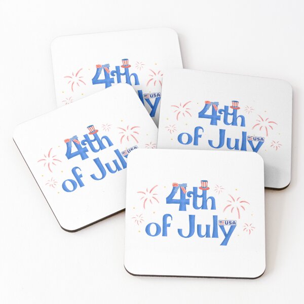 Item preview, 4th of July Fireworks Typography designed and sold by DariaOltes.