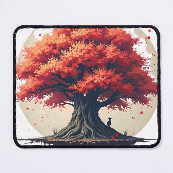 Item preview, Japan Tree Expressions Passion Arts Graphics Colors designed and sold by ART ATTACK ZONE.